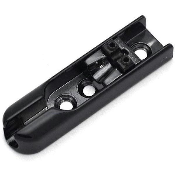4 Set Enkelsträngs Gitarrstall för Elbasgitarrer Reservdelar, Svart
