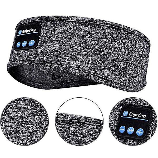 Nukkumiskuulokkeet Bluetooth-panta Nukkumiskuulokkeet Bluetooth-huivi Urheilupanta Langaton black