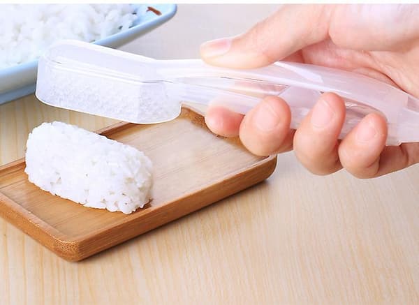 2 st Sushiform Risbollsmaskin Krigsfartyg Sushiform Bento Oval Risbollsmaskin Frukostkök