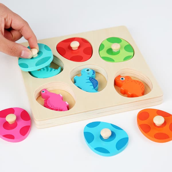 Trælegetøj, Montessori børns trædinosaurlegetøj
