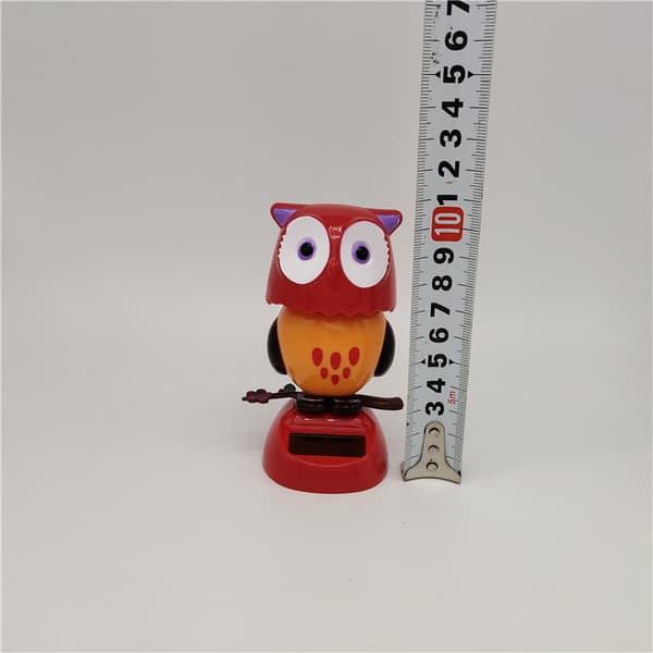 Idea Solar Swing Owl Nods Paparazzi Car Swing Cartoon Swing Present Leksaker för Barn
