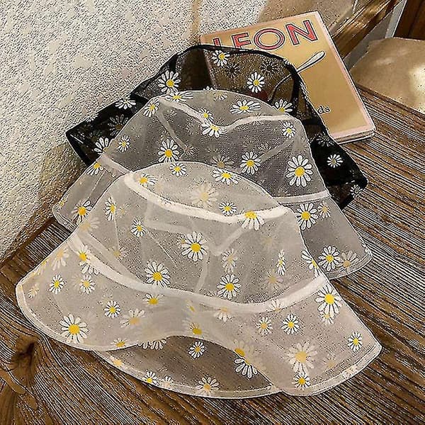 Kukka-aurinkolippalakki, Daisy-kirjailtu