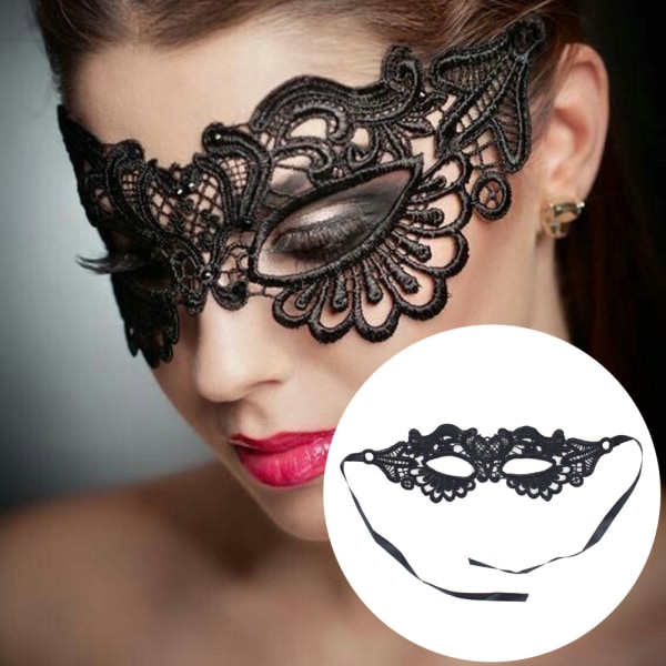 Lady of Luck venetiansk maske til mænd Blondemaske Venetiansk Mascara Prom Halloween Party