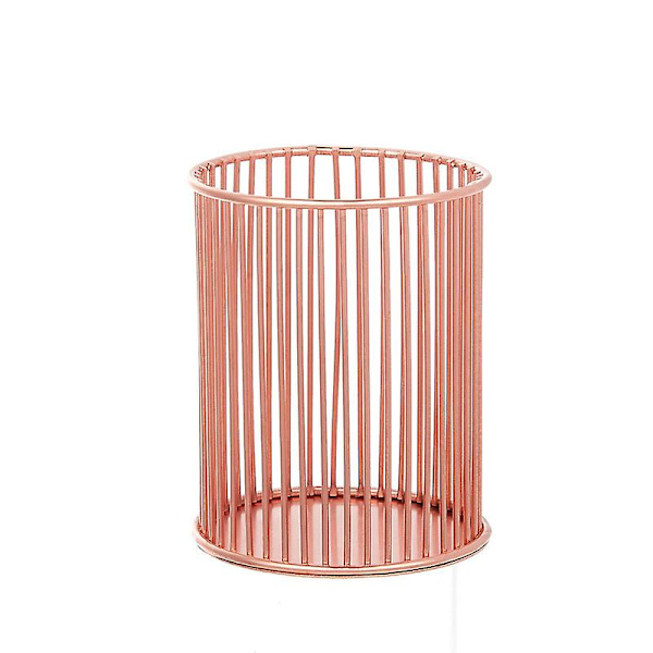 Kosmetika Makeup Borstar Förvaringslåda Multifunktionell Pennfodral Rose Gold 03