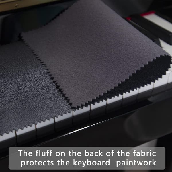 Upright piano keyboard støvdeksel high-tech stoff nøkkeldeksel