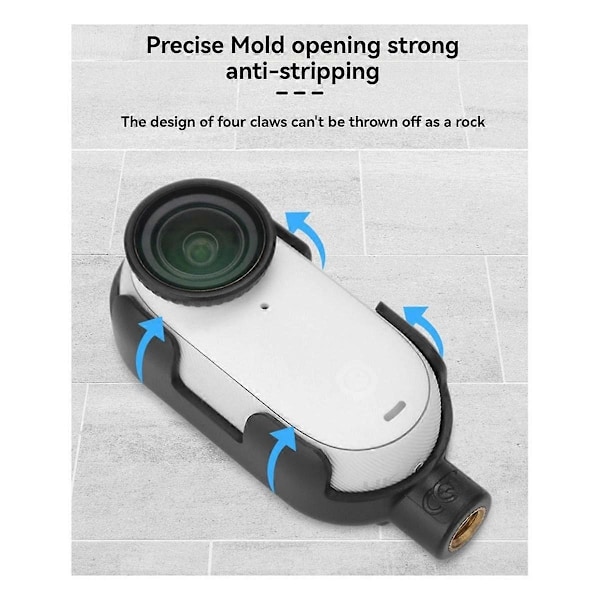 För GO 3 Kamera Ram Adapter - Horisontellt & Vertikalt Fäste, Förlängningsfäste för Go3