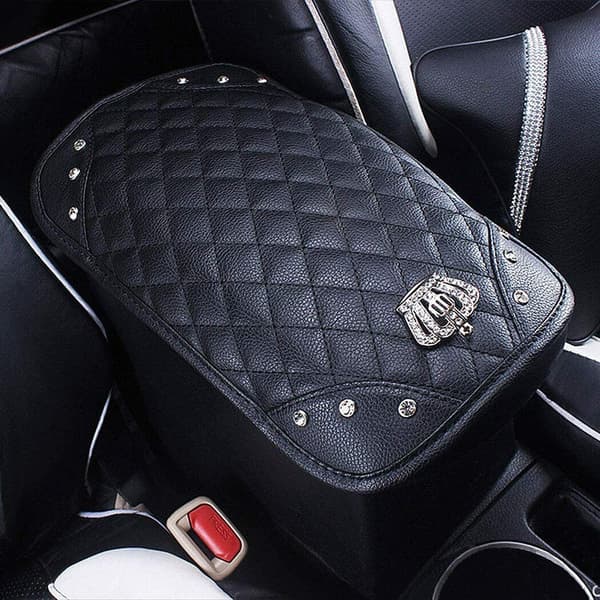 Biltillbehör Armstödskuddfodral Center Console Box Pad Protector Universal