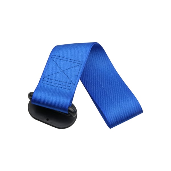 Blå-JDM modifisert bilhengertau med forsikringsfrontstang dekorativt hodehengerbelte