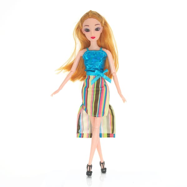 Barbie-muotiasu, 10 osaa, 10 nuken tarviketta, varten