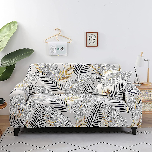 Trykt sofaovertrekk stretch sofaovertrekk mønster sofaovertrekk 2 seter