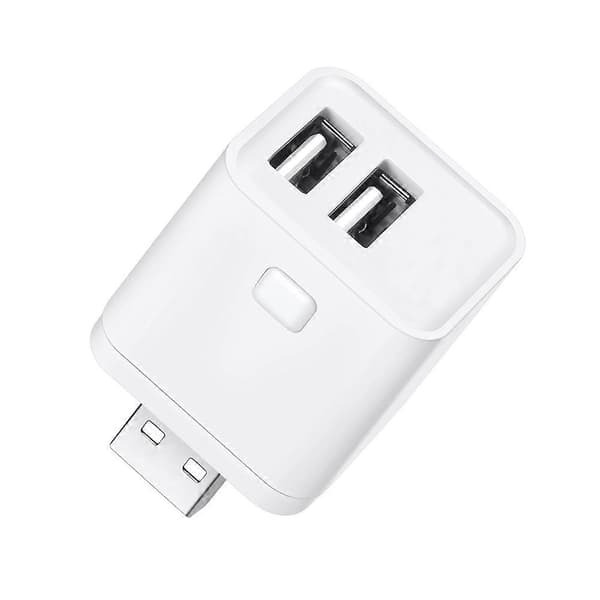 Tuya WiFi USB-adapter Switch 2-vägs 5V Mini USB-strömadapter Smart Life-kontroll Via Alexa Yandex