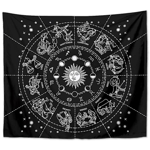 Altare Duk Zodiac Häxkonst Alter Tarot Spridning Topp Duk Wiccan Fyrkant Andlig Helig Duk 51 X 59 Tum A