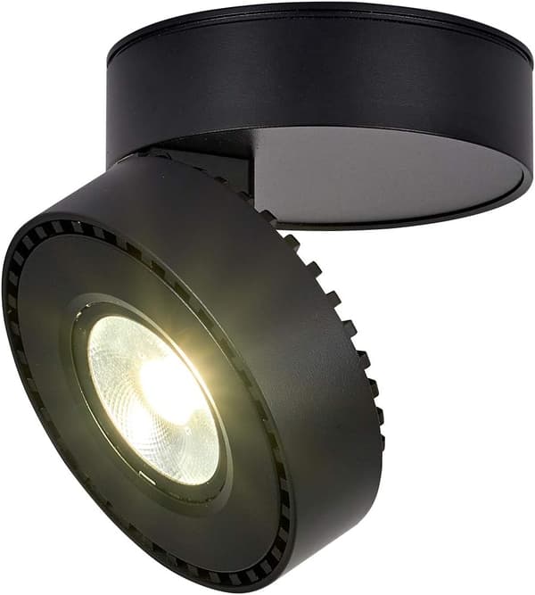 12W LED-takspotlight, justerbar lysboks