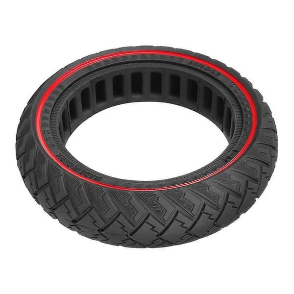 Ulip60/65-6.9 Firefarget Vingemønster Offroad Solid Dekk Max G2 G65 Skateboard Hjul Rød