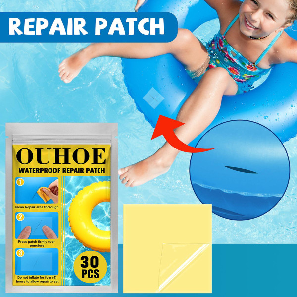 Inflatable Swimming Ring Repair Glue Patch Tent Raincoat Waterproof Repair Subsidy Special Rubber Swimming Ring Repair