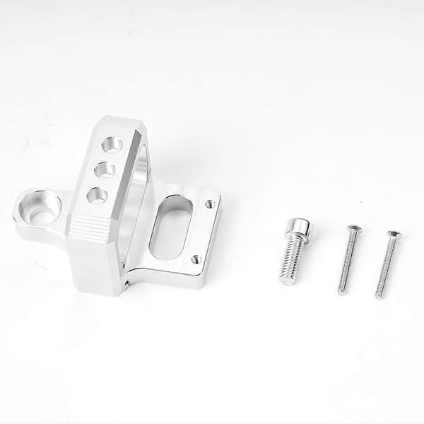3 Port til , AEM Boost Controller Solenoid Ventil Monteringsbeslag Kit CNC Billet Aluminium Sølv