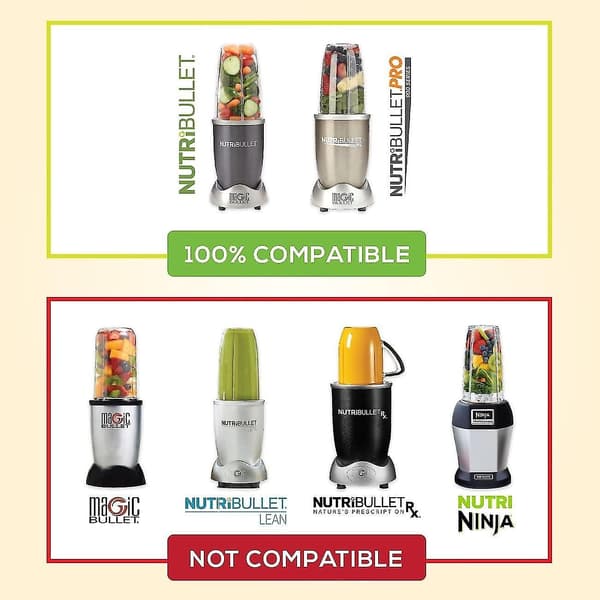 Kopp for Nutribullet-tilbehør, 24oz passer til Nutribullet-blendere 2-pakning