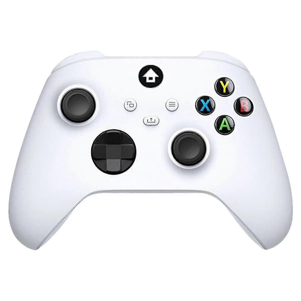 Trådløs spillkontrolleradapter for , /S, 2.4GHZ kontroller mottaker for Windows PC Gamepad Hvit