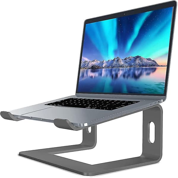 Aluminium bærbar computer stand til skrivebord kompatibel med Mac Macbook Pro Air Apple