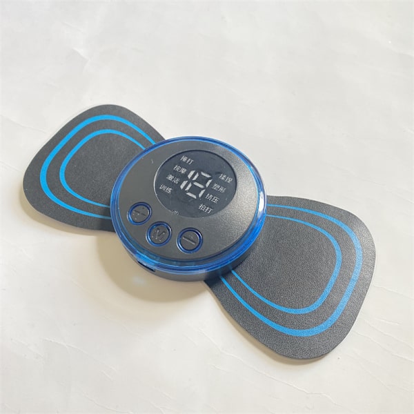 Automatisk massageförstärkare, nackmassageapparat, EMS nackmassageapparat, elektrisk nackmassageapparat, 10 lägen och 6 intensitetsmassagehastigheter nackmassageapparat