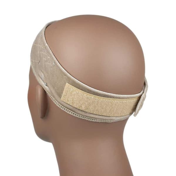 Perukgreppband Uppgraderat Sammet Peruk Hårband Beige