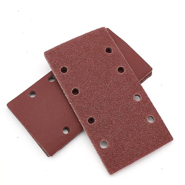 120 Grit Sander Sandpaper Sheet, 8 Hål, 185 X 95mm Sandpapper Pad, Hook & Loop Sandpapper, 20 Pack 120 grit