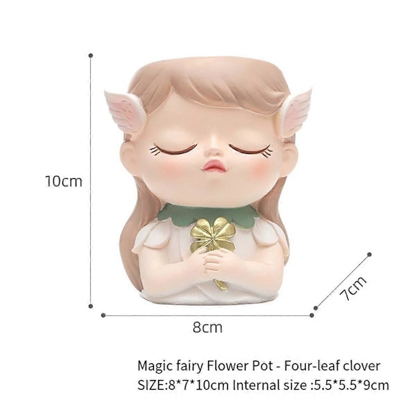 Silikoneform Blomsterfe Bøn Blomsterpotte Resin Gips Krystal Dryppende Lim Værktøj DIY Håndlavede Håndværk Hvid