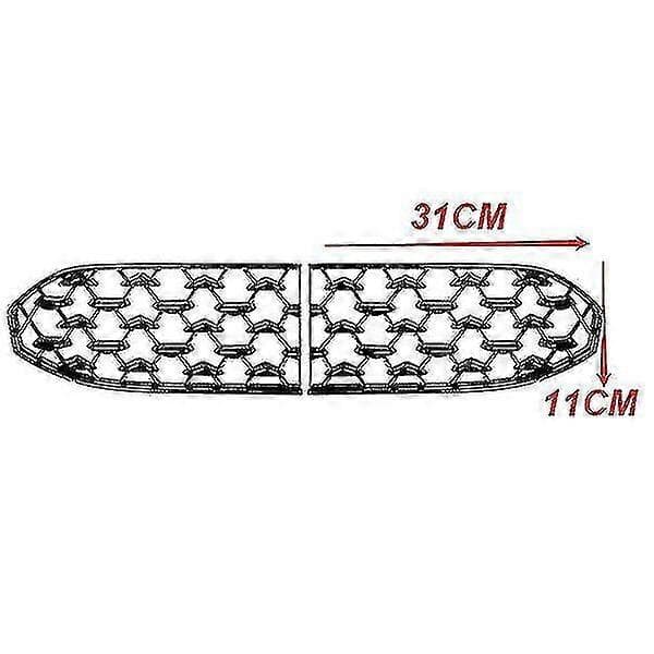 Dekorasjon for støtfangergrilldeksel for Mazda Cx30 Cx-30 2020-2021