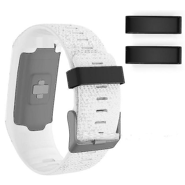 6pcs Chic Silicon Watchband Ring Buckle Anti-fall Watchband Accessories Ring Loop