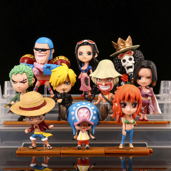 King of Thieves store navn figurer Luffy og Zoro 10 stykker