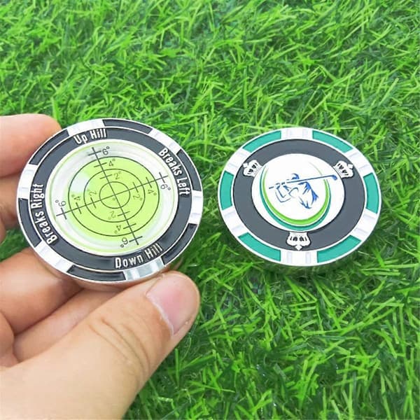 Slope Reader Golf Oheislaite Korkean Tarkkuuden Vesivaaka Sininen