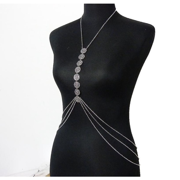 Waist Chain Multi-layer Metal Body Chain Summer Sexy Jewelry For Women