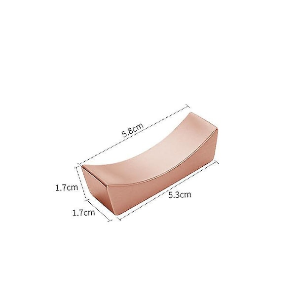 304 ruostumattomasta teräksestä valmistettu syömäpuikon pidike, luova syömäpuikon tyyny, astioiden pidike Rose Gold