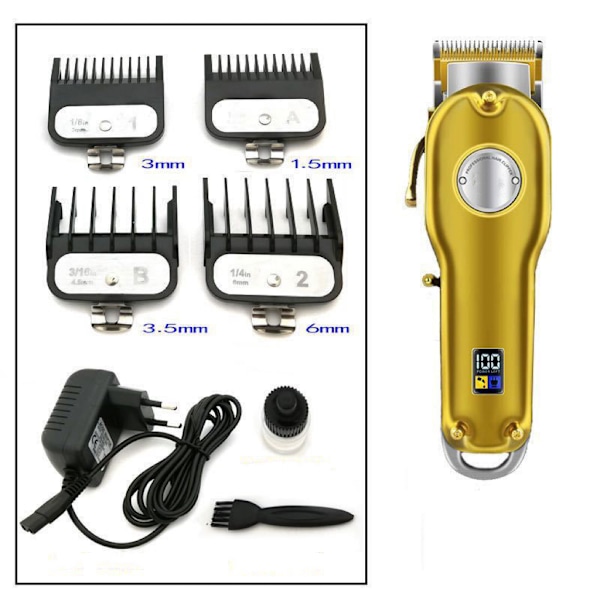 Hair Clipper for Men Cordless Professional Hair Cutting Kit for Men Rechargeable LED Display