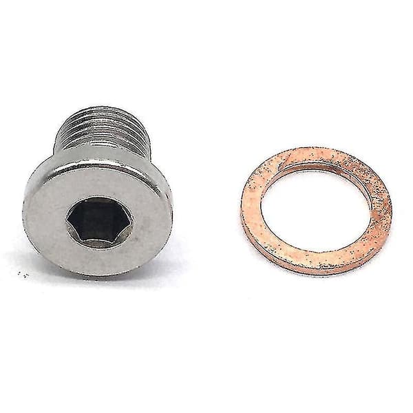M12 X 1,25 mm Oksygen O2 Lambda Sensor Utblåsningsplugghette Bang For Motorsykkel Og Bil