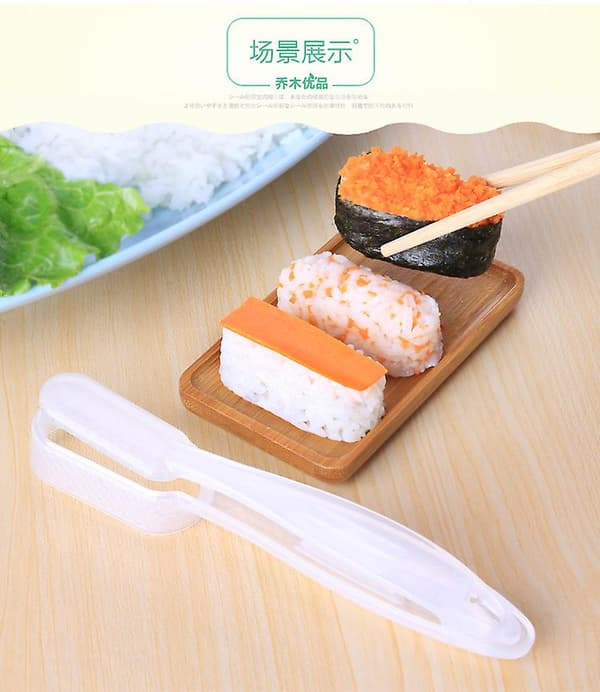 2 st Sushiform Risbollsmaskin Krigsfartyg Sushiform Bento Oval Risbollsmaskin Frukostkök