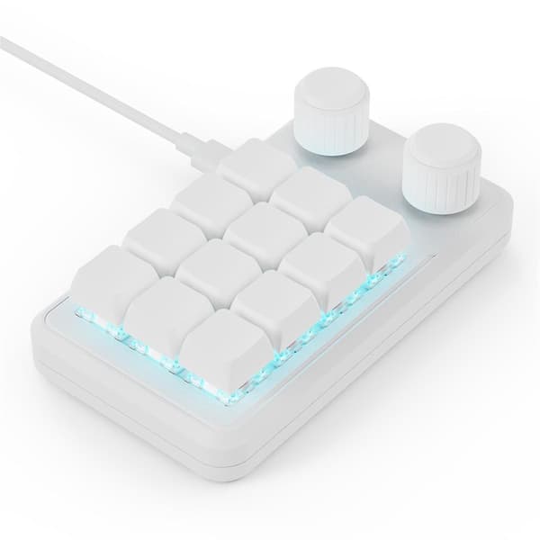 Programmering Makro Brugerdefineret Tastatur RGB Kopier Indsæt Mini Spil Mekanisk Hotswap Macropad Bluetooth5.0+Kablet