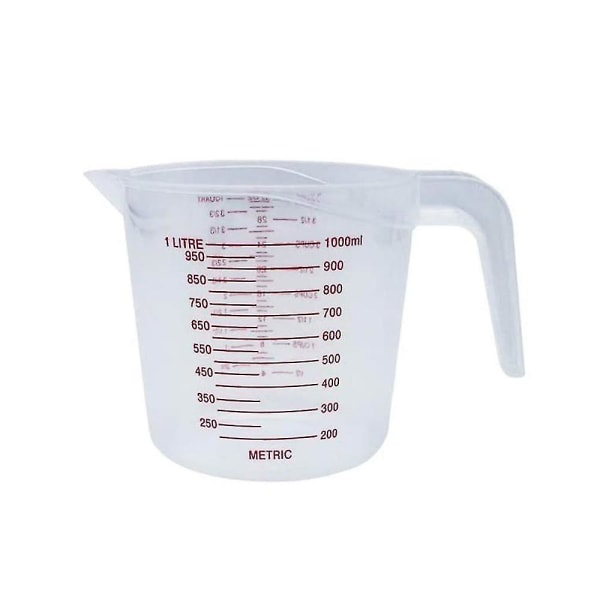 250/500/1000 Ml Baking Tools With Scale Kitchen High-quality Cup Baking Measuring Cup Measuring Special Plastic F5h5