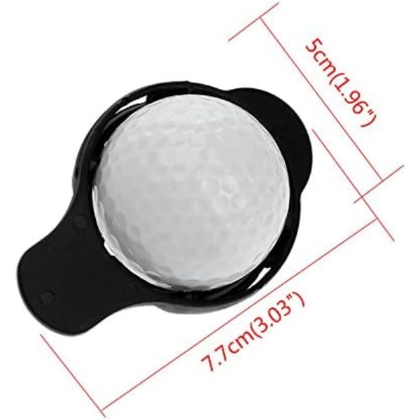 6 Pack Golf Ball Line Markers for Scribe Golf Balls - Ball Alignment Template - Monograms