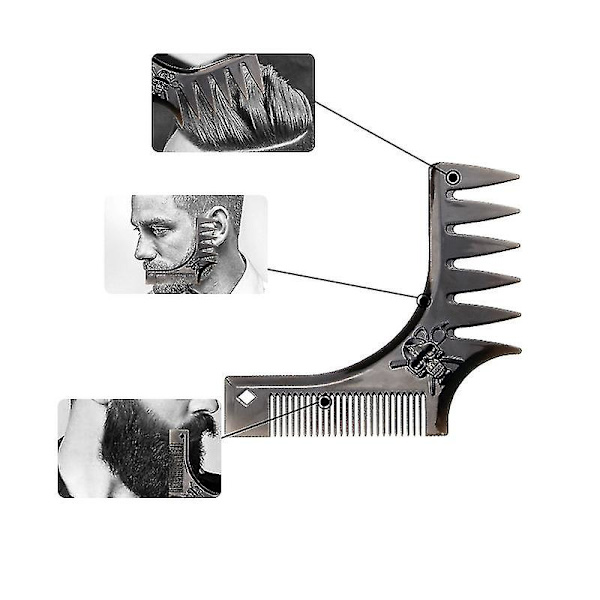 Slicked-back Professional Styling Comb Anti Static Hair Brush For Men NO 13