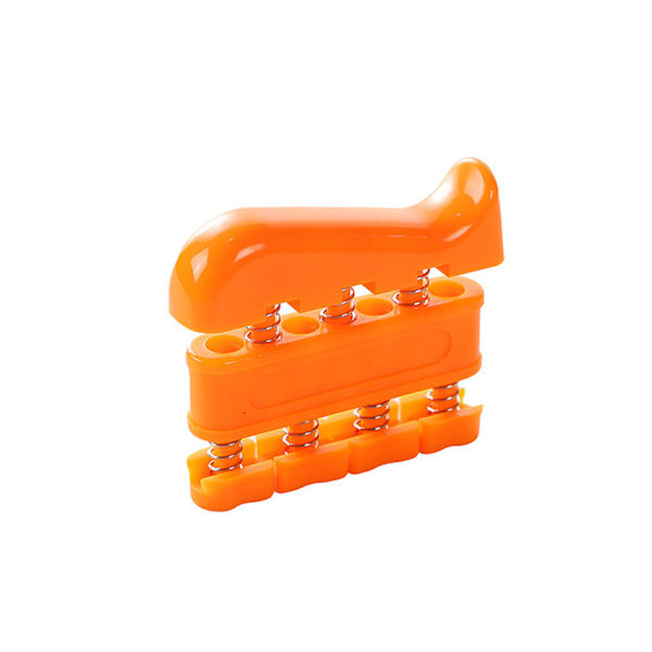 Pieces Orange Färg Fingerstärkare Handtränare Fjäder Finger Tränare Finger Träningsverktyg för Rockgitarrövning Bergsklättring Träning a