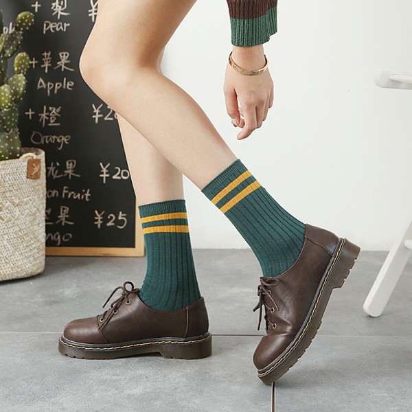 Over the Knee Socks Knähöga strumpor för kvinnor för dagligt bruk, Cosplay, Marinblå