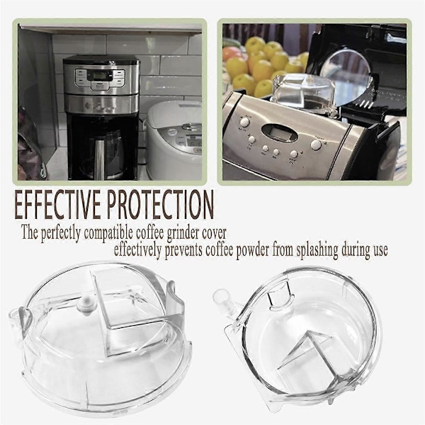 DGB-500GLID Kverndeksel Erstatning for DGB-600, DGB-625, DGB-650, DGB-500 Kaffekvernmaskin