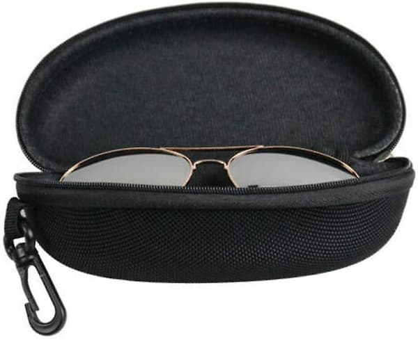 Pakke med 3 solbriller Etui Zip Hard Case Med Bælte Clip