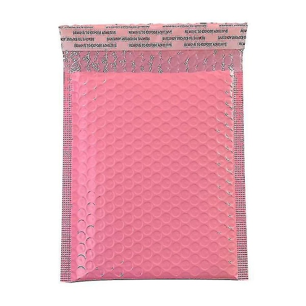 50 stk Pink Bubble Bag Logistics Express Emballage Bubble Bag Express Konvolutpakke