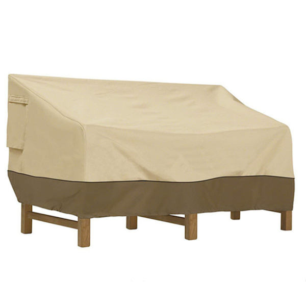 Ulkoilman vedenpitävä monipaikkainen sohvanpäällinen sisä- ja ulkotiloihin, sateenpitävä huonekalupölysuoja, kaksinkertainen sohvanpäällinen 147*83*79cm