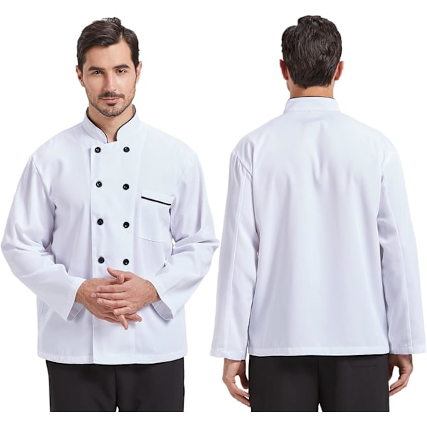 Unisex kockjacka arbetsuniform