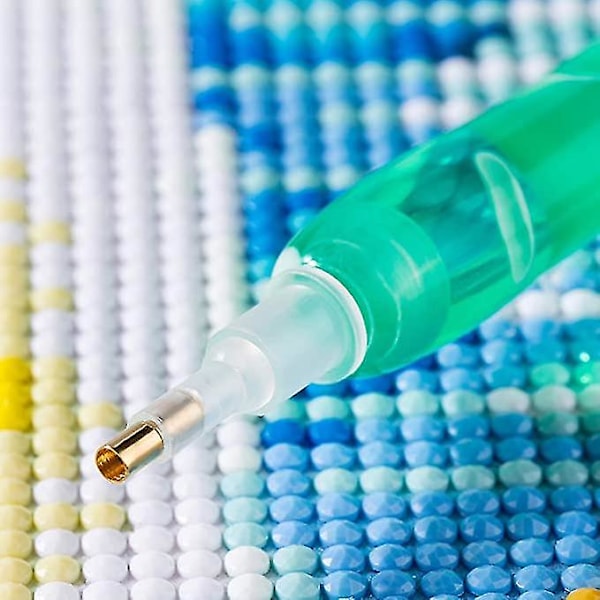 5d Diamantmålning Pen Kit Green