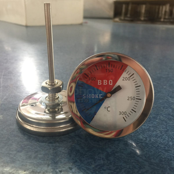 Grilltermometer, Grillrygertemperaturmåler, Grilltermometer til kød