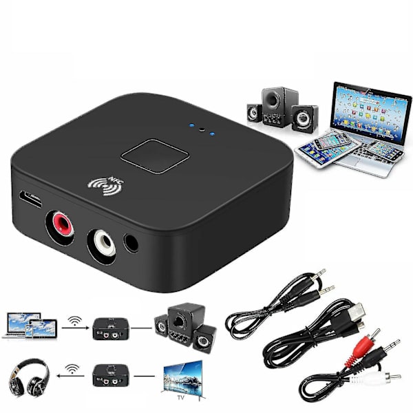 Bluetooth-mottaker for bil